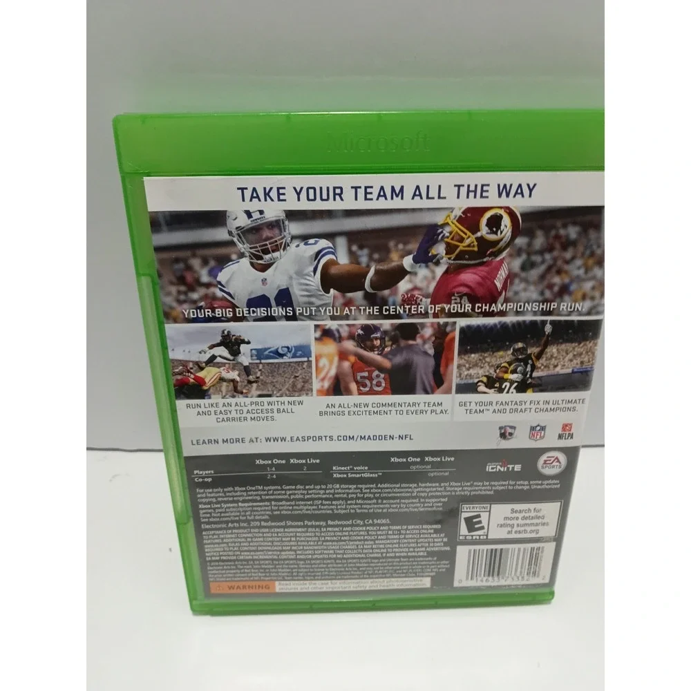 Madden NFL 17 XBox One (Brand New Factory Sealed)